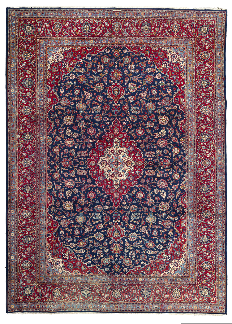 A KASHAN CORK CARPET,  PERSIA, SECOND HALF 20TH CENTURY