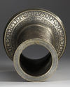 A SAFAVID BRASS TORCH STAND (SHAMDAN), PERSIA, 17TH CENTURY
