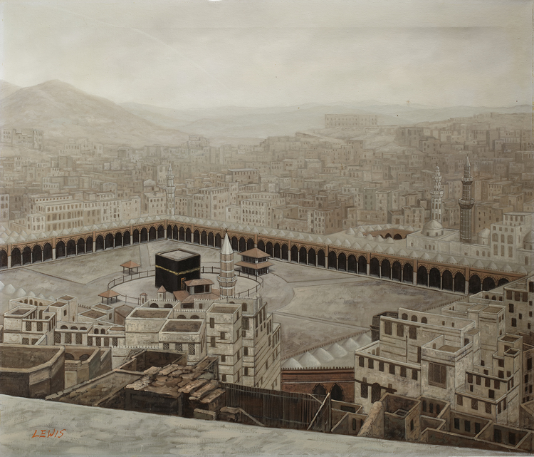 AN ORIENTALIST SCHOOL PAINTING, 20TH CENTURY