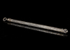 A TIMURID SILVER INLAID BRONZE SCROLL HOLDER, 14TH/15TH CENTURY