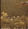 A JAPANESE LACQUER SUZURIBAKO WITH A ‘WATERWHEEL’ MERCURY MECHANISM, JAPAN, SECOND HALF OF 18TH CENTURY, EDO PERIOD (1615-1868)