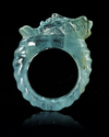 A HIGHLY IMPORTANT ROMAN RING IN AQUAMARINE, 2ND CENTURY AD OR LATER