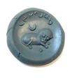 A SASSANIAN STAMP SEAL IN CHALCEDONY, 4TH-5TH CENTURY AD