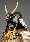 A JAPANESE GOLD AND BLACK LACQUERED ‘GREAT SUIT-OF-ARMOUR’, MID SHOWA PERIOD 1953