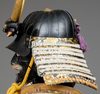 A JAPANESE GOLD AND BLACK LACQUERED ‘GREAT SUIT-OF-ARMOUR’, MID SHOWA PERIOD 1953