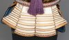 A JAPANESE GOLD AND BLACK LACQUERED ‘GREAT SUIT-OF-ARMOUR’, MID SHOWA PERIOD 1953