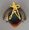 A JAPANESE GOLD AND BLACK LACQUERED ‘GREAT SUIT-OF-ARMOUR’, MID SHOWA PERIOD 1953