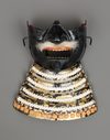 A JAPANESE GOLD AND BLACK LACQUERED ‘GREAT SUIT-OF-ARMOUR’, MID SHOWA PERIOD 1953