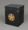A JAPANESE GOLD AND BLACK LACQUERED ‘GREAT SUIT-OF-ARMOUR’, MID SHOWA PERIOD 1953