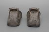 A PAIR OF SPANISH “SHOE-SHAPE” BRONZE CONQUISTADOR HORSE STIRRUPS, 1860s