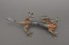 A JAPANESE CAST-IRON OKIMONO DRAGON, MID 20TH CENTURY