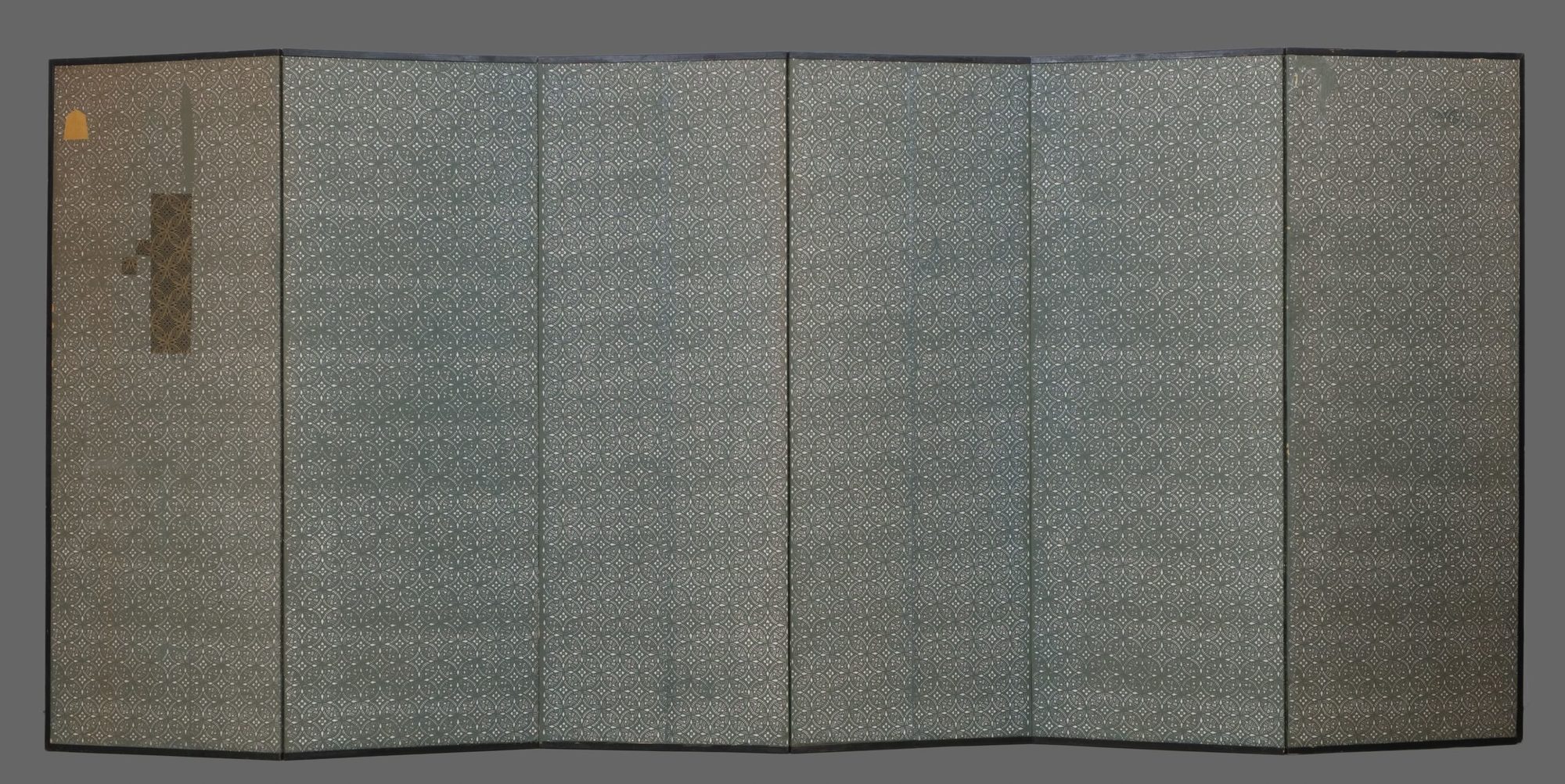 Japanese Six Panel Byobu Screen of Swimming Fish - Zentner
