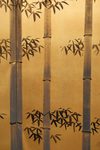 A TALL JAPANESE  SIX-PANEL TIGER SCREEN, EARLY-MID 20TH CENTURY