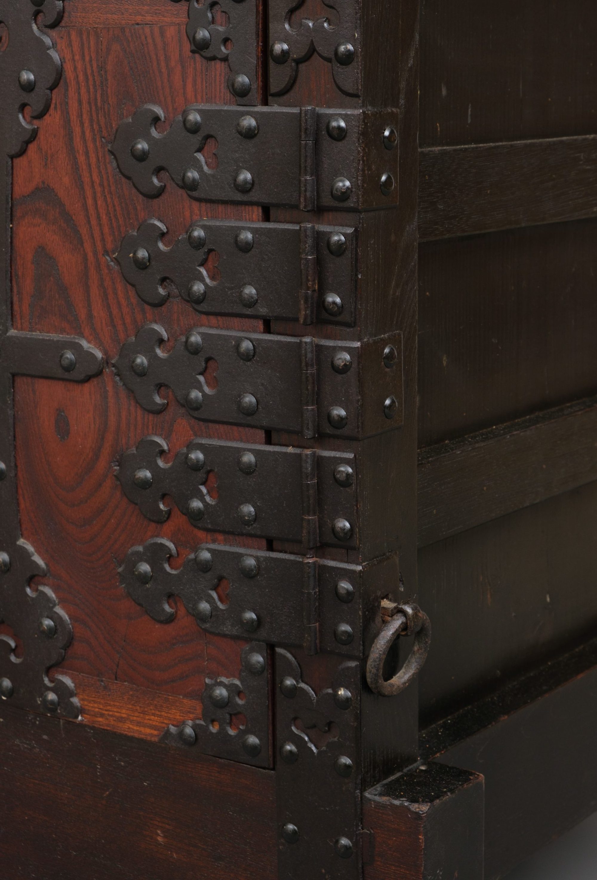 Japanese Kuruma-Dansu Wheeled Chest - Meiji Period
