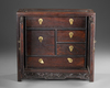 A CHINESE CARVED WOODEN CABINET, EARLY 20TH CENTURY
