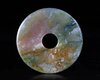 A CHINESE GREENISH JADE DISC, BI, 20TH CENTURY