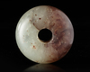 A CHINESE JADE CARVED DISC PENDANT, 20TH CENTURY