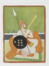 A SEATED POTRAIT OF RAJA HARI SINGH OF MARWAR, NORTH INDIA MARWAR 19TH CENTURY