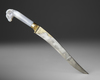 A FINE JADE-HILTED RAM'S-HEADED DAGGER (KHANJAR), MUGHAL INDIA 19TH/20TH CENTURY