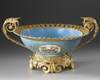 A SEVRES STYLE PORCELAIN BOWL, NAPOLEON III PERIOD, LATE 19TH CENTURY