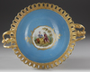 A SEVRES STYLE PORCELAIN BOWL, NAPOLEON III PERIOD, LATE 19TH CENTURY