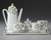 A LIMOGES PORCELAIN HEAD TO HEAD BY SINGER LIMOGES FRANCE, DATING FROM 1900s.