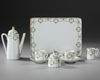 A LIMOGES PORCELAIN HEAD TO HEAD BY SINGER LIMOGES FRANCE, DATING FROM 1900s.
