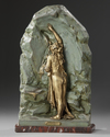 A BRONZE SCULPTURE, THE SOURCE 1910