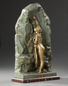 A BRONZE SCULPTURE, THE SOURCE 1910