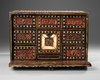 AN INDO-PORTUGUESE INLAID WOODEN CHEST, GOA INDIA, 17TH CENTURY