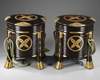 A JAPANESE SET OF TWO HOKAI CONTAINERS WITH THEIR ORIGINAL TRANSPORT BOXES, 19TH CENTURY