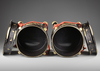 A JAPANESE SET OF TWO HOKAI CONTAINERS, FIRST HALF 19TH CENTURY