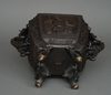 A LARGE JAPANESE PATINATED BRONZE KÔRO 香炉 (INCENSE BURNER), 19TH CENTURY