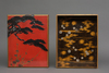 A JAPANESE RYOSHIBAKO LACQUER BOX, EDO PERIOD, 18TH CENTURY