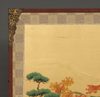 A JAPANESE PAIR OF TALL SIX-PANEL BYÔBU, 18TH CENTURY