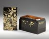 A SMALL JAPANESE SUZURIBAKO LACQUER WRITING BOX, MEIJI PERIOD (1868-1912)