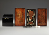 A SMALL JAPANESE SUZURIBAKO LACQUER WRITING BOX, MEIJI PERIOD (1868-1912)