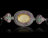 A TALISMANIC BAZUBAND, INDIA 19TH CENTURY