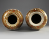 TWO LARGE JAPANESE SATSUMA VASES, MEIJI PERIOD 19TH CENTURY