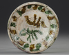 A SGRAFFITO SPLASHWARE POTTERY BOWL,  PERSIA, NISHAPUR, 10TH CENTURY