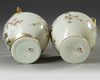 A PAIR OF OPALINE VASES, 19TH CENTURY