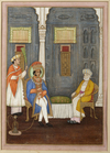 A PORTRAIT OF THE KING OF OUDH NASIR AL-DIN HAYDAR (R. 1827-37 AD)