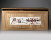 A JAPANESE PAIR OF LACQUERED TRAYS WITH DRAGON DESIGN, MEIJI PERIOD (1868-1912)