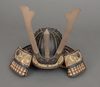 A BLACK LACQUER SUIT-OF-ARMOUR (YOROI)