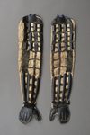 A BLACK LACQUER SUIT-OF-ARMOUR (YOROI)