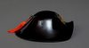 A BLACK LACQUER BAJÔ JINGASA 馬上陣笠 (HORSEBACK SAMURAI HAT)