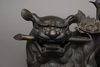 A JAPANESE BRONZE TEMPLE LION 獅子 (SHISHI), MEIJI PERIOD (1868-1912)