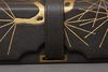 A JAPANESE LACQUERED LEATHER TEBAKO 手箱 (BOX FOR PERSONAL ACCESSORIES), TAISHO PERIOD (1912-1926)
