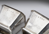 AN ENGLISH SILVER SALT AND PEPPER SET
