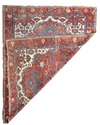 AN ANTIQUE RARE BAKSHAISH CARPET